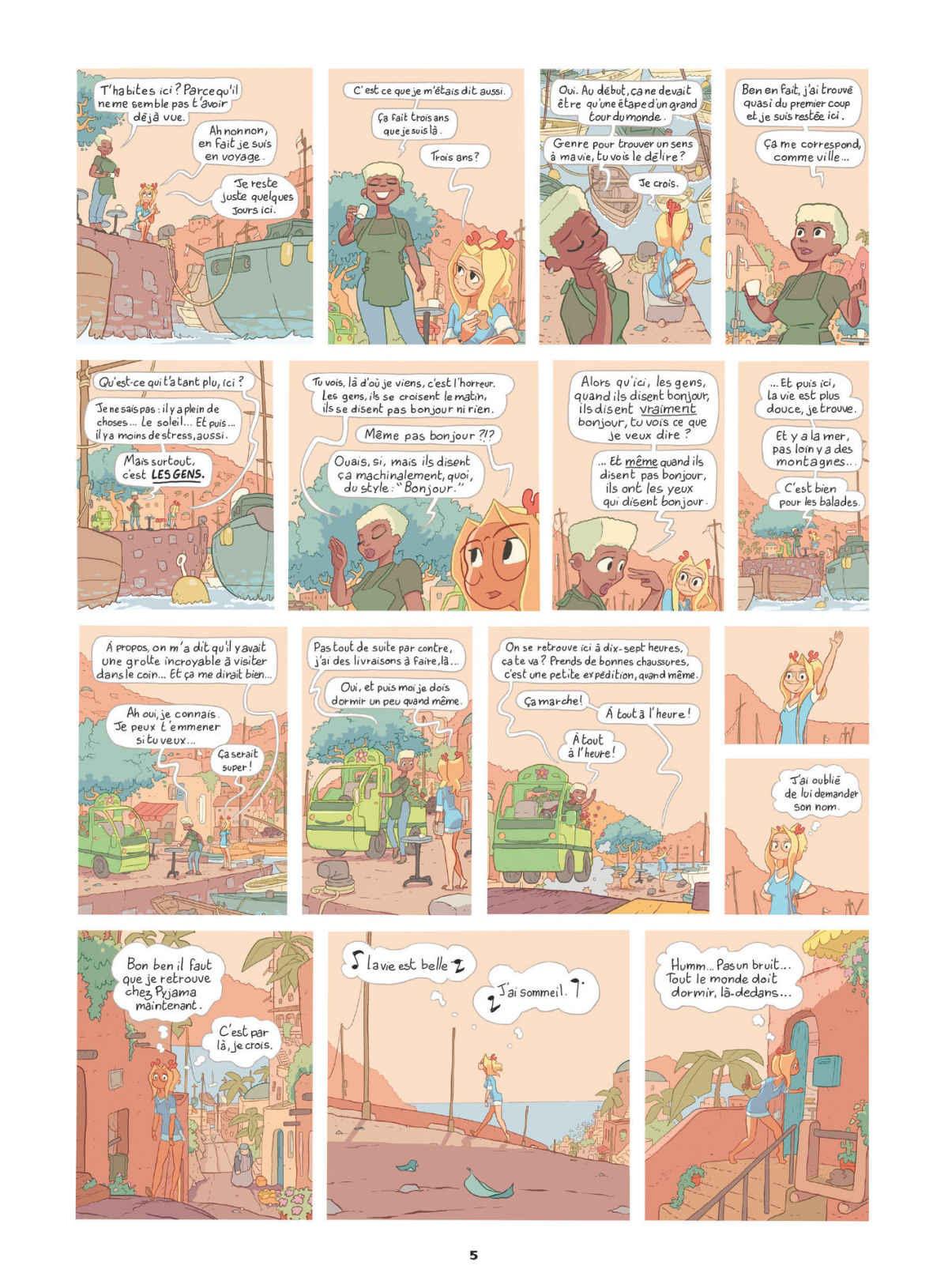 Lou 08 - En route vers de nouvelles aventures by Julien Neel page 9 full