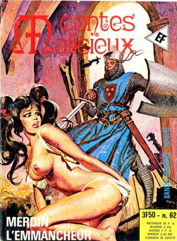 Contes Malicieux #62 : Merdin l'emmancheur cover