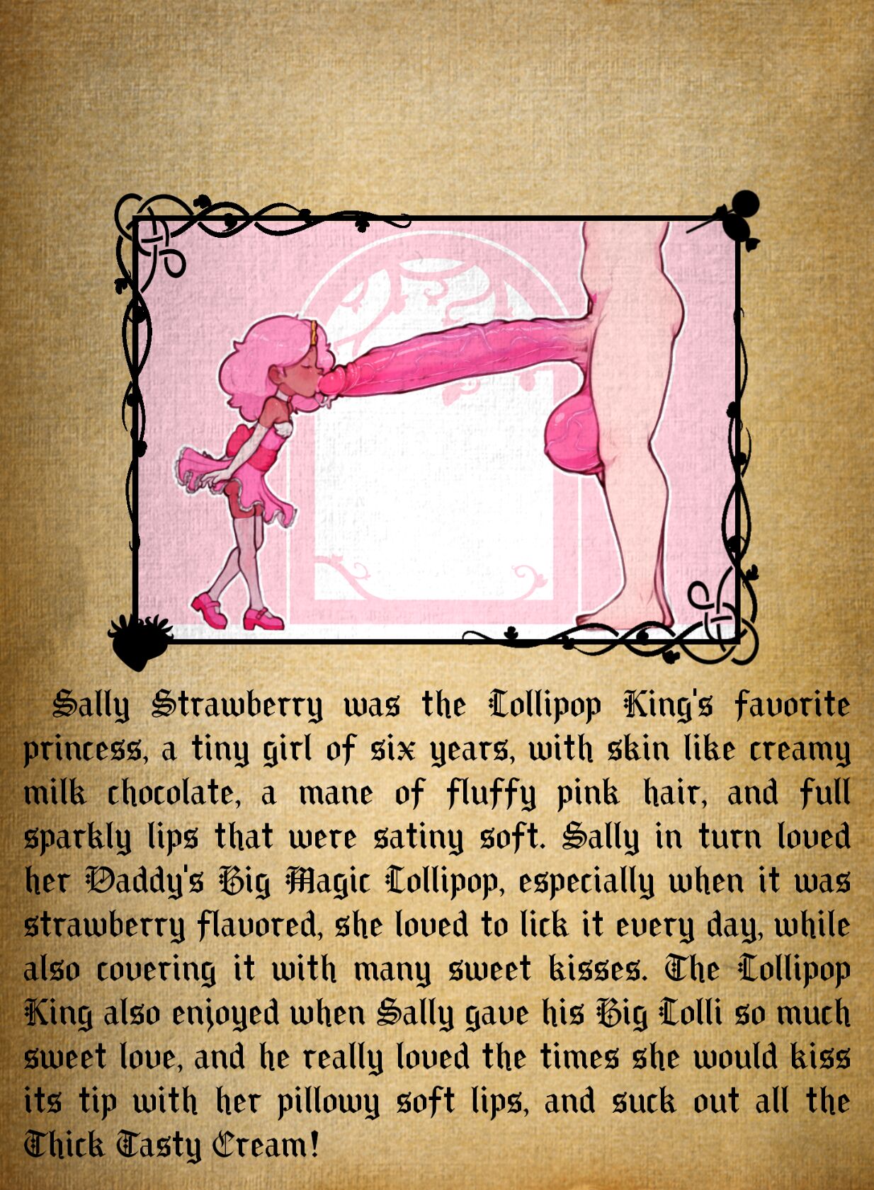 The Lolipop Princess Picture Book: Sally Strawberry page 3 full
