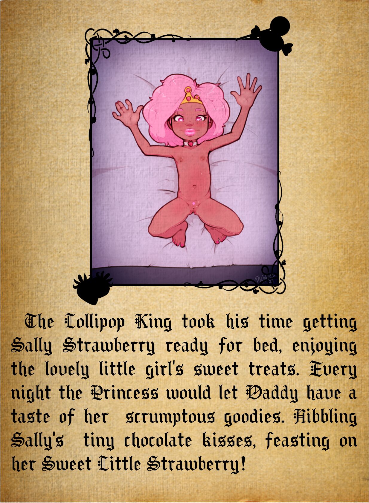 The Lolipop Princess Picture Book: Sally Strawberry page 5 full