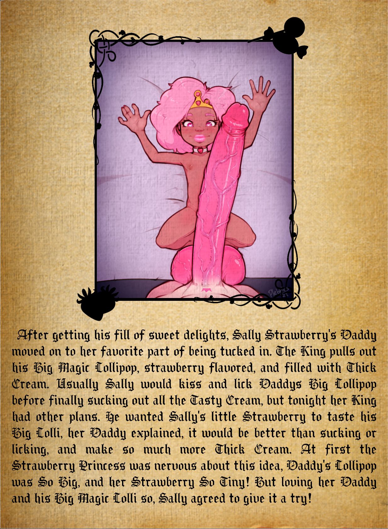 The Lolipop Princess Picture Book: Sally Strawberry page 6 full
