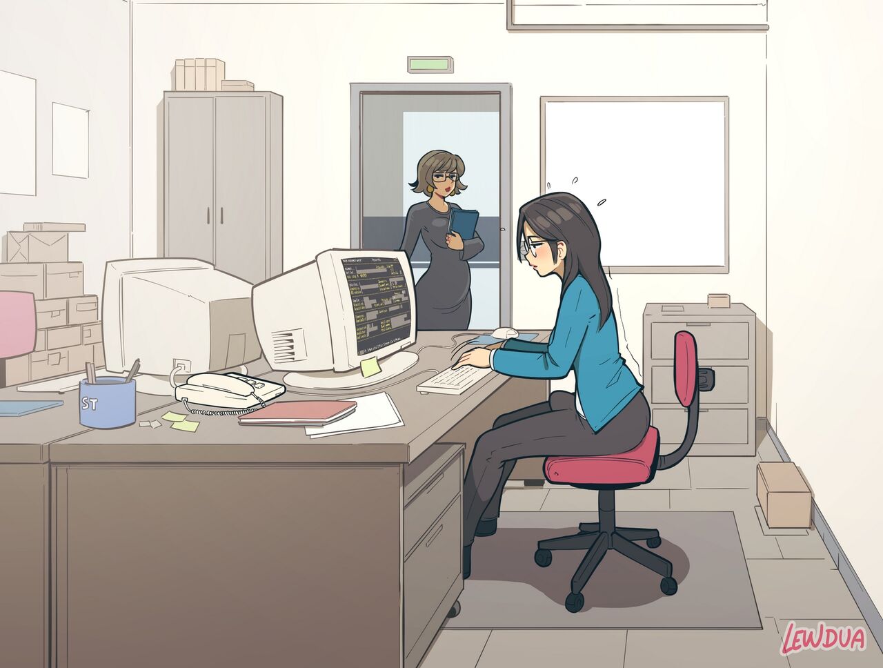 A typical office day page 3 full
