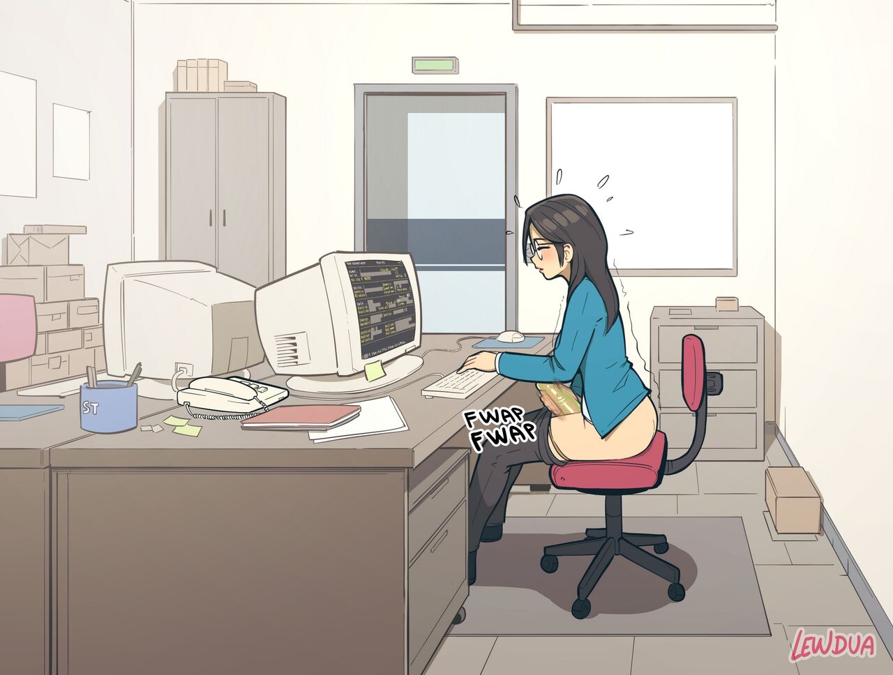 A typical office day page 6 full