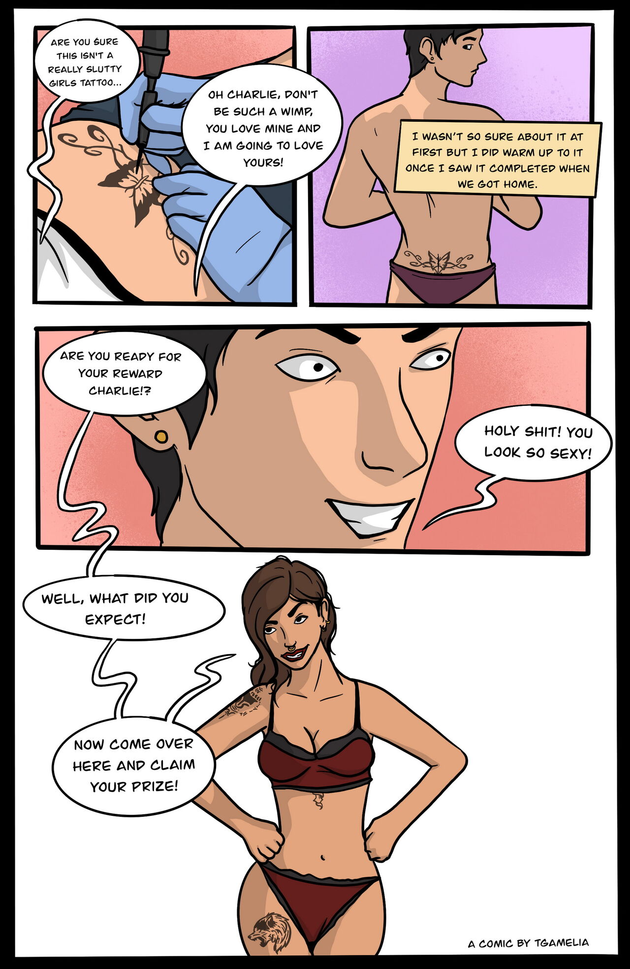 TGAmelia - The Tattoo page 7 full