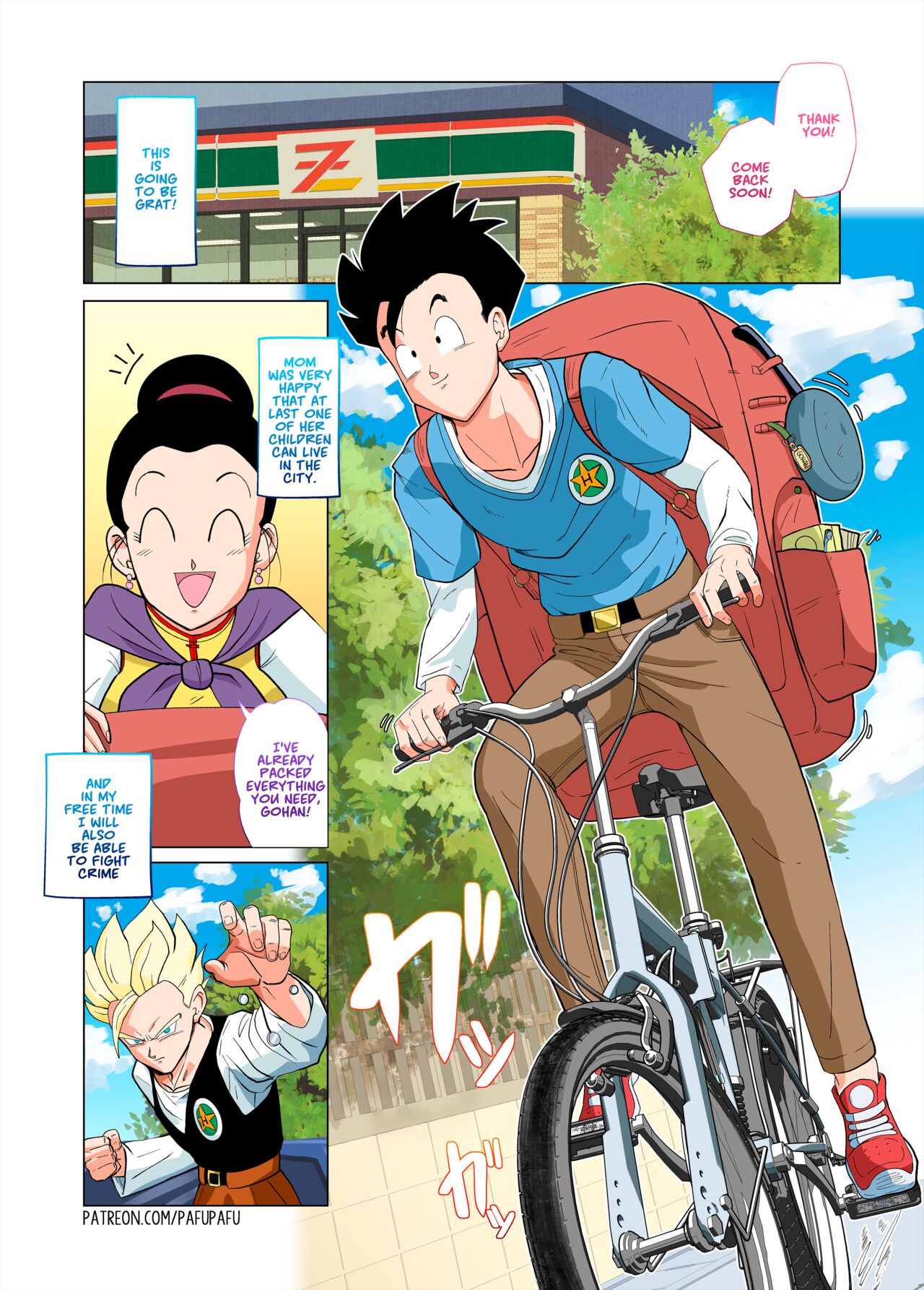 Gohan vs Erasa!   uncensored page 4 full