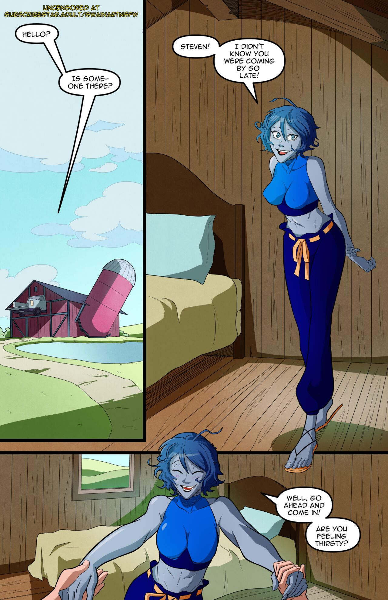 Lapis Lazuli and This Guy, Steven page 2 full