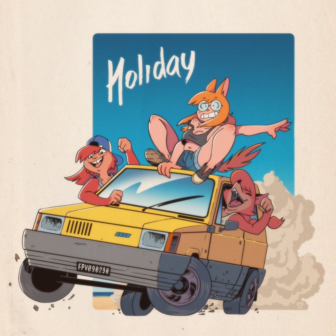 Fox Pop Vintage Art Gallery page 2 full