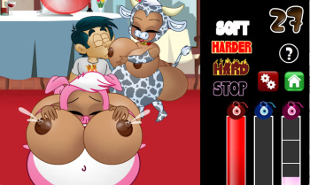 Hungry Girls Game: Twin's Tempting Fattening #3 cover
