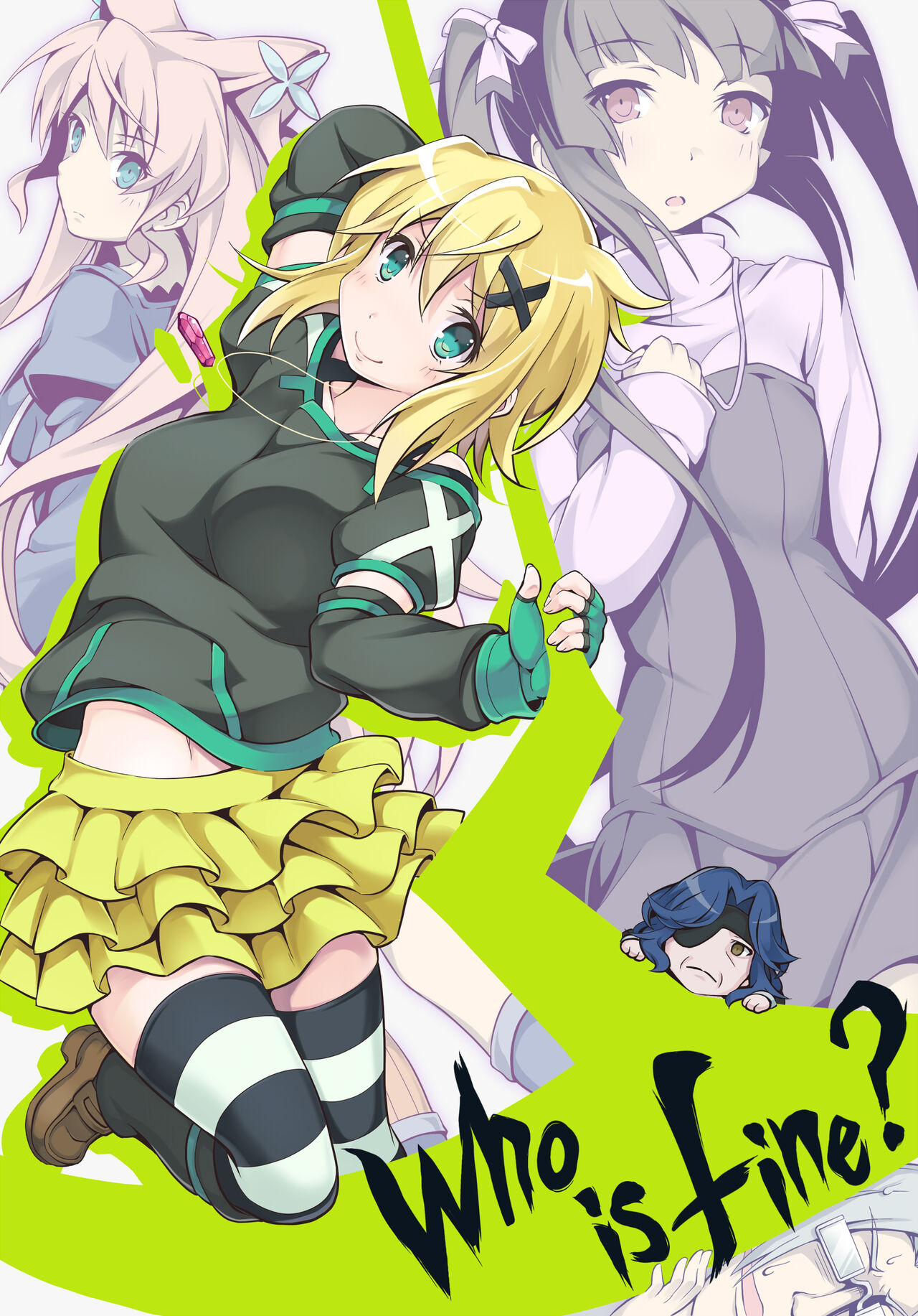 Senki Zesshou Symphogear Kirika Akatsuki+Shirabe Tsukuyomi page 5 full