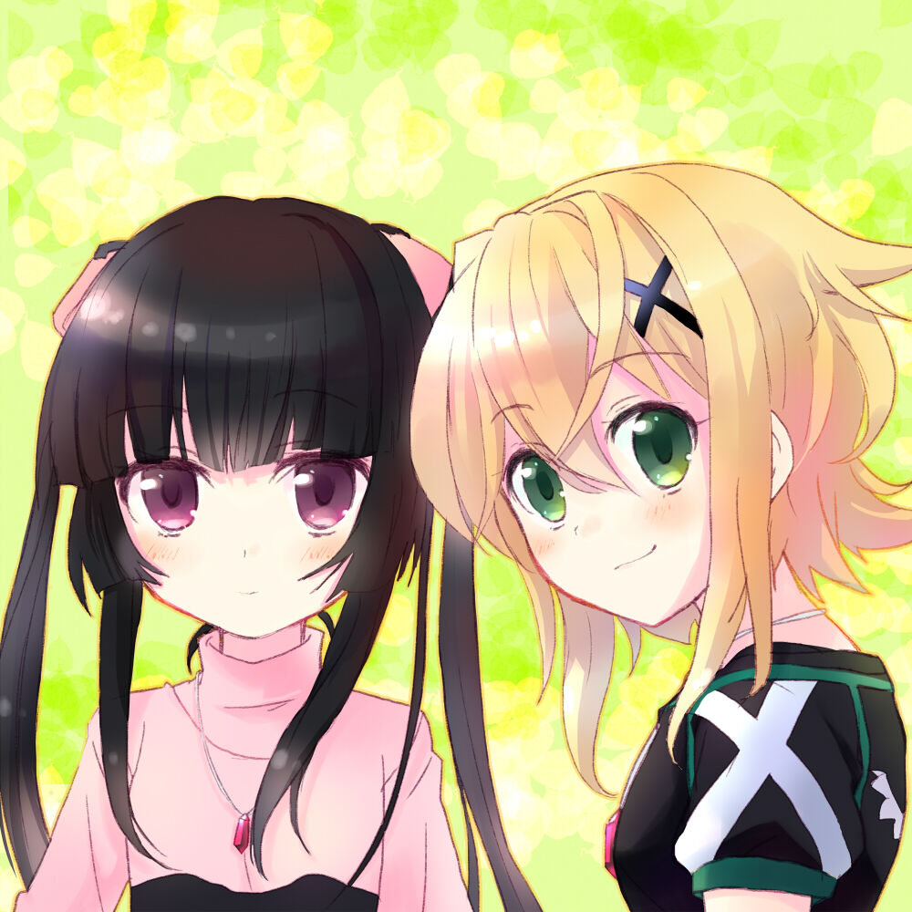 Senki Zesshou Symphogear Kirika Akatsuki+Shirabe Tsukuyomi page 7 full