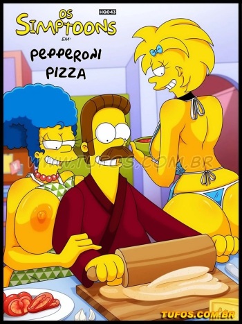 Os Simptoons  -Pepperoni Pizza- 43 - english cover