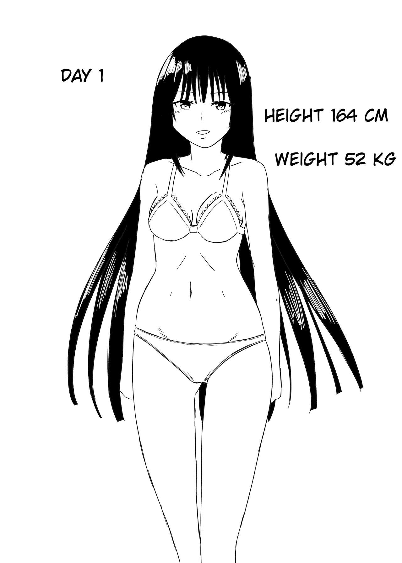 My Girlfriend Makes Me Overeat page 3 full