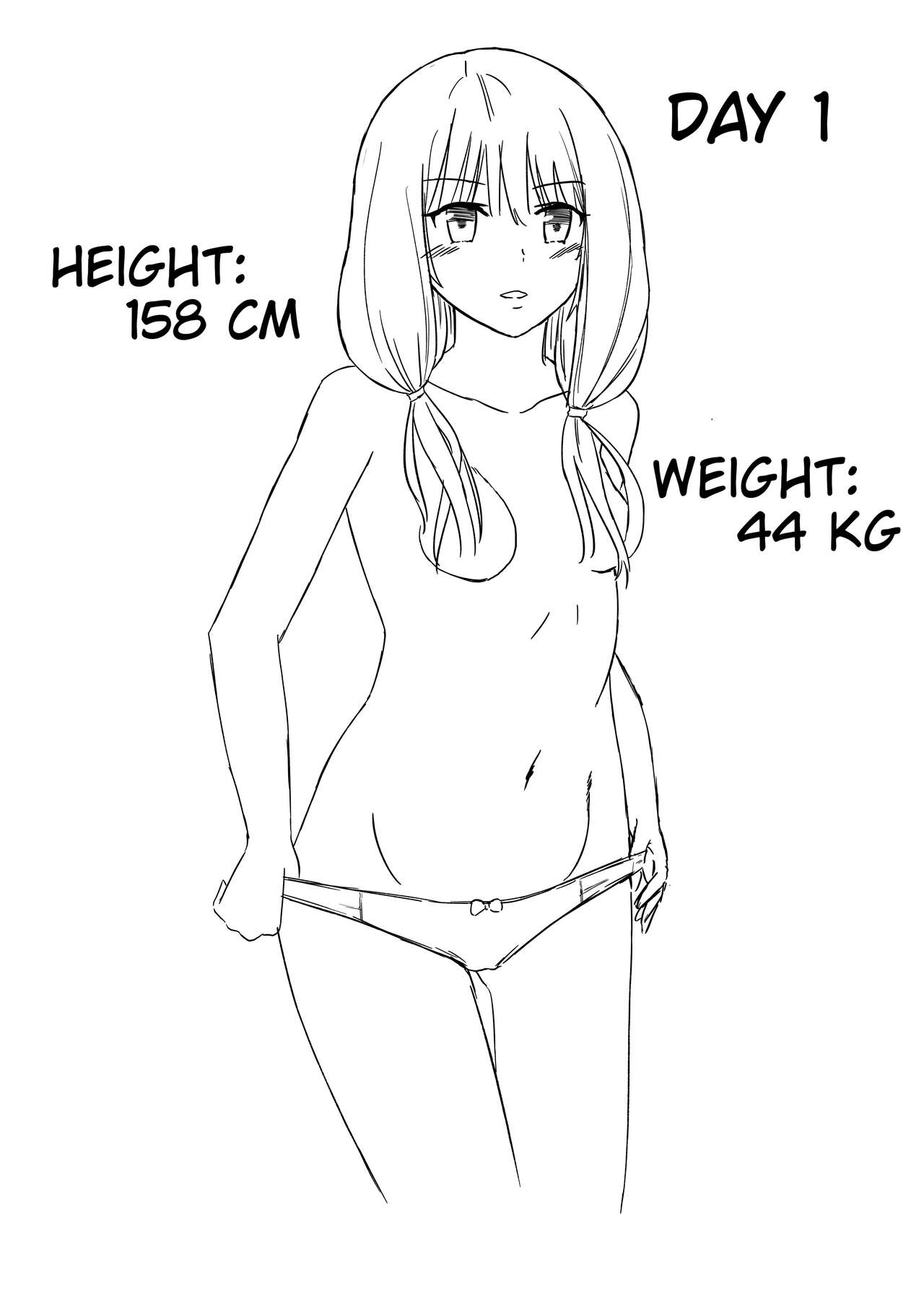 My Girlfriend Makes Me Overeat page 5 full