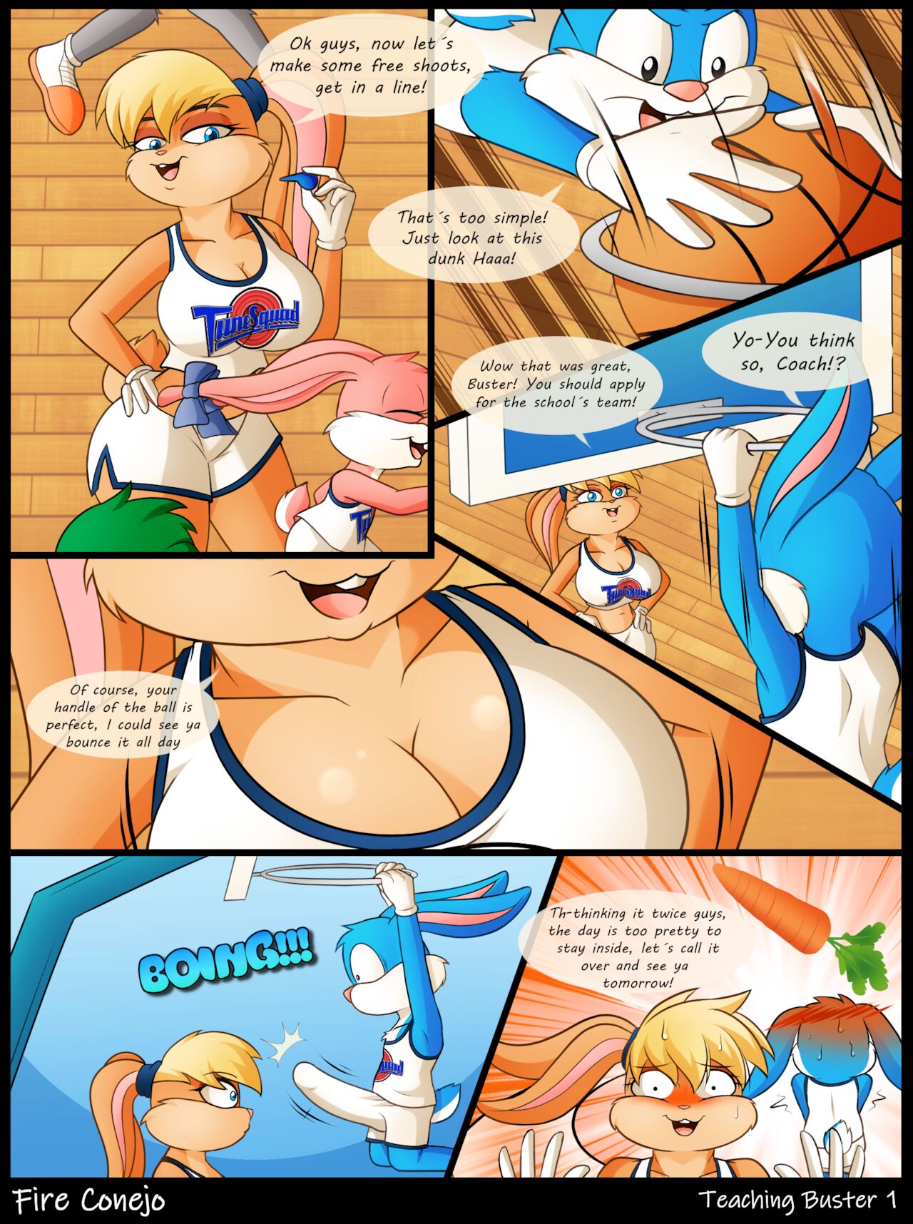 Fire Conejo - Teaching Buster page 2 full