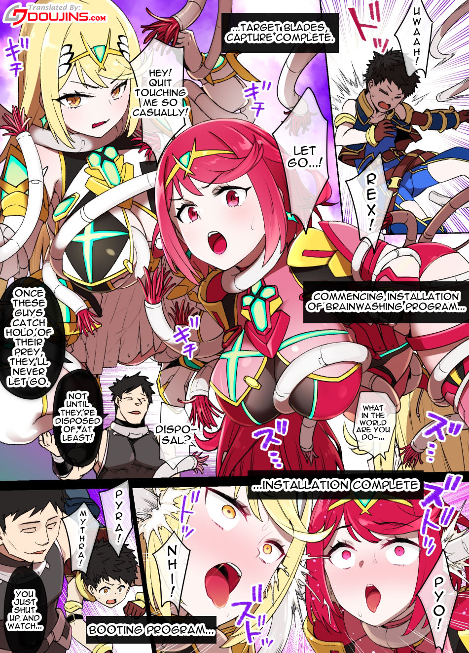 Homura &amp; Hikari Sennou NTR Manga 14P | Homura &amp; Hikari Brainwashing NTR page 1 full