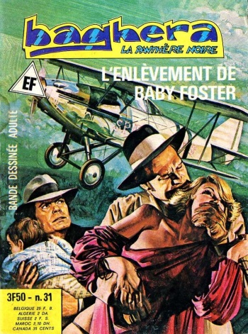 PFA - Elvifrance - Baghera #31 L'enlèvenment de baby Foster cover