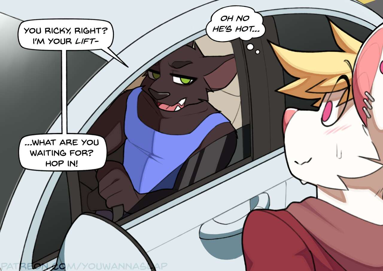 dick so good he ended up being a few hours late... page 1 full