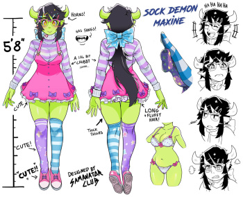 Maxine: The Sock Bully Demon cover