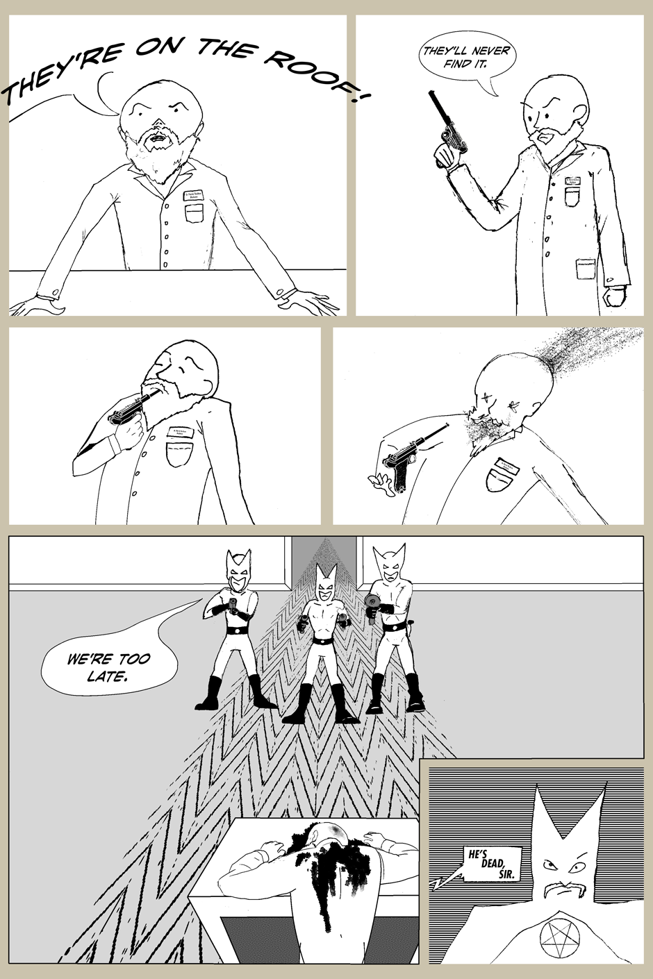 Atomic Blackman #1 page 3 full