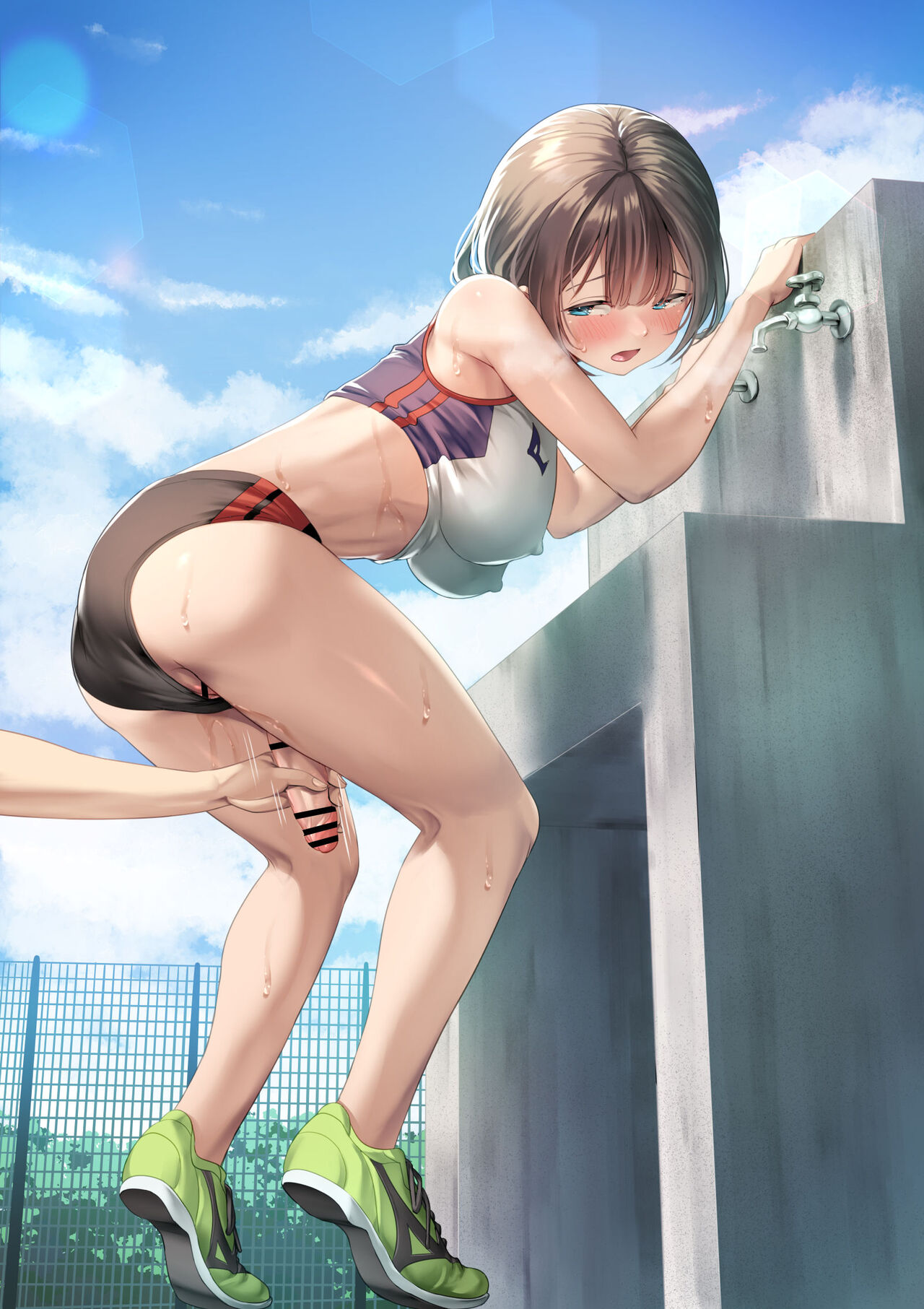 Time Keisoku Mae no Rikujou Futanari-chan page 8 full