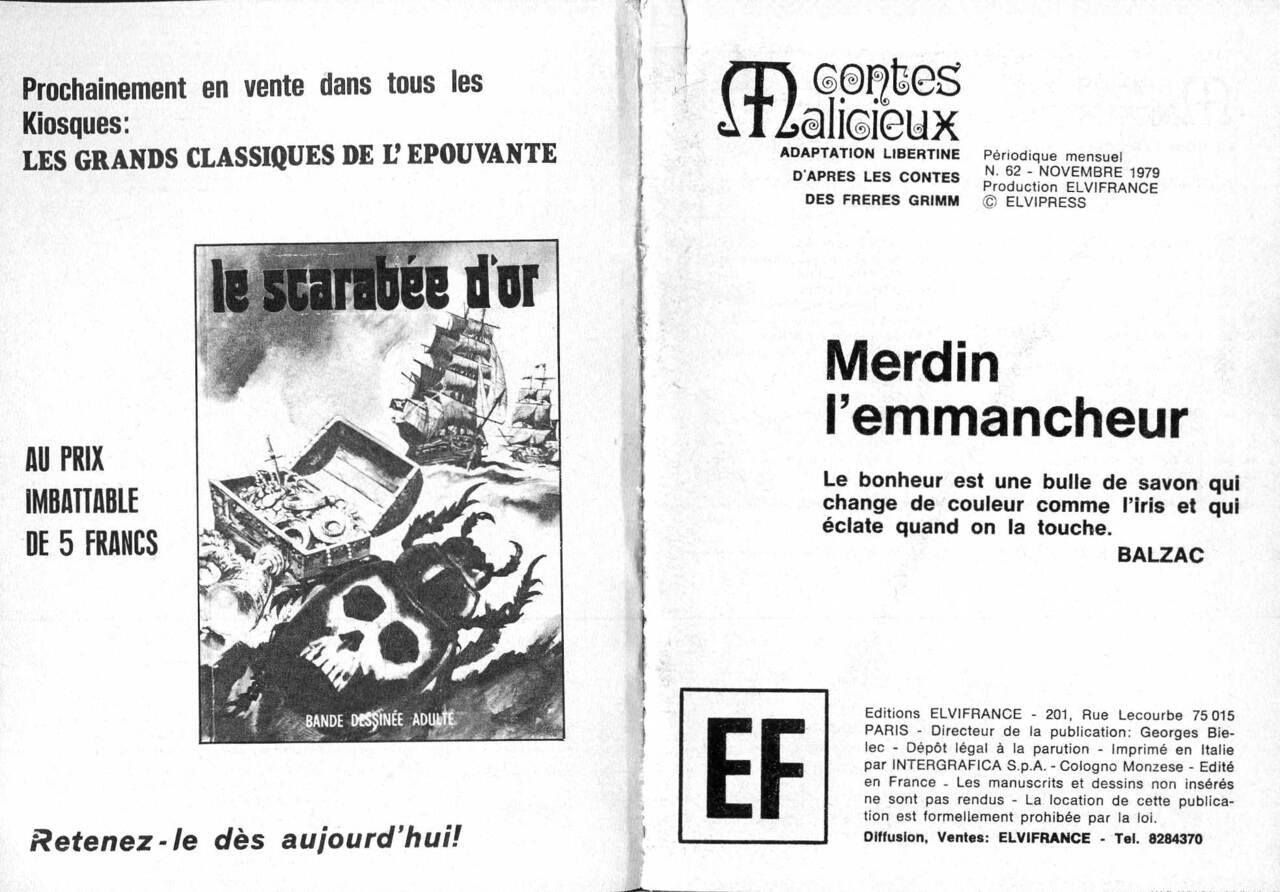 PFA - Contes Malicieux #62 Merlin l'emmencheur page 2 full