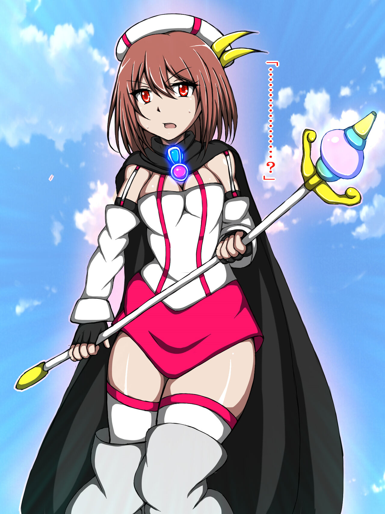 ハイグレ変態洗脳悪堕ち!!～正義感の強い魔法少女がハイグレ洗脳されて無様にハイグレ怪人化のシモベにされちゃうCG集～ page 7 full