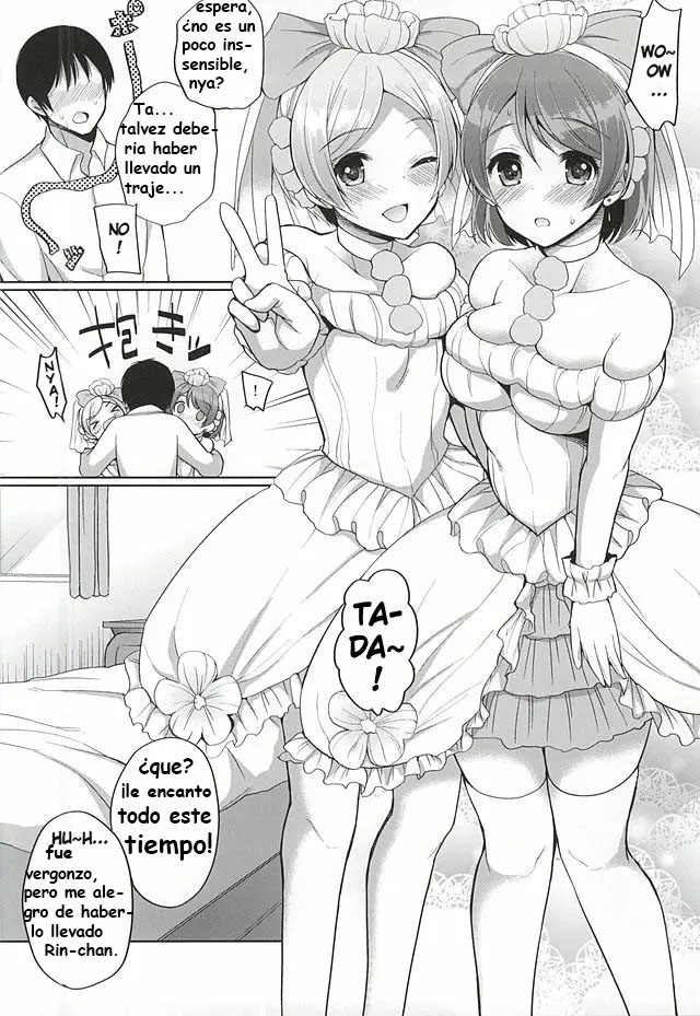 RinPana to Icha Love Ecchi | Sexo amoroso con Rin y Hanayo page 5 full