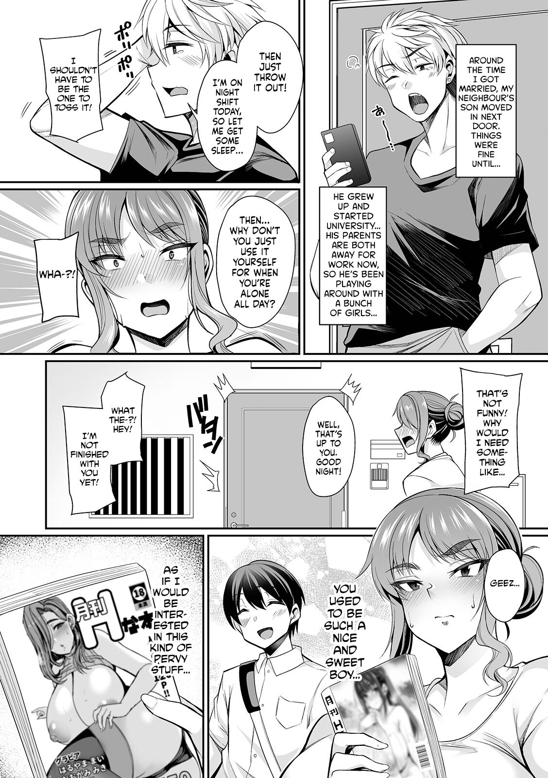Genkaku Tsuma wa Chara Otoko ni Yowai | Strict Wives are Weak to Playboys page 2 full