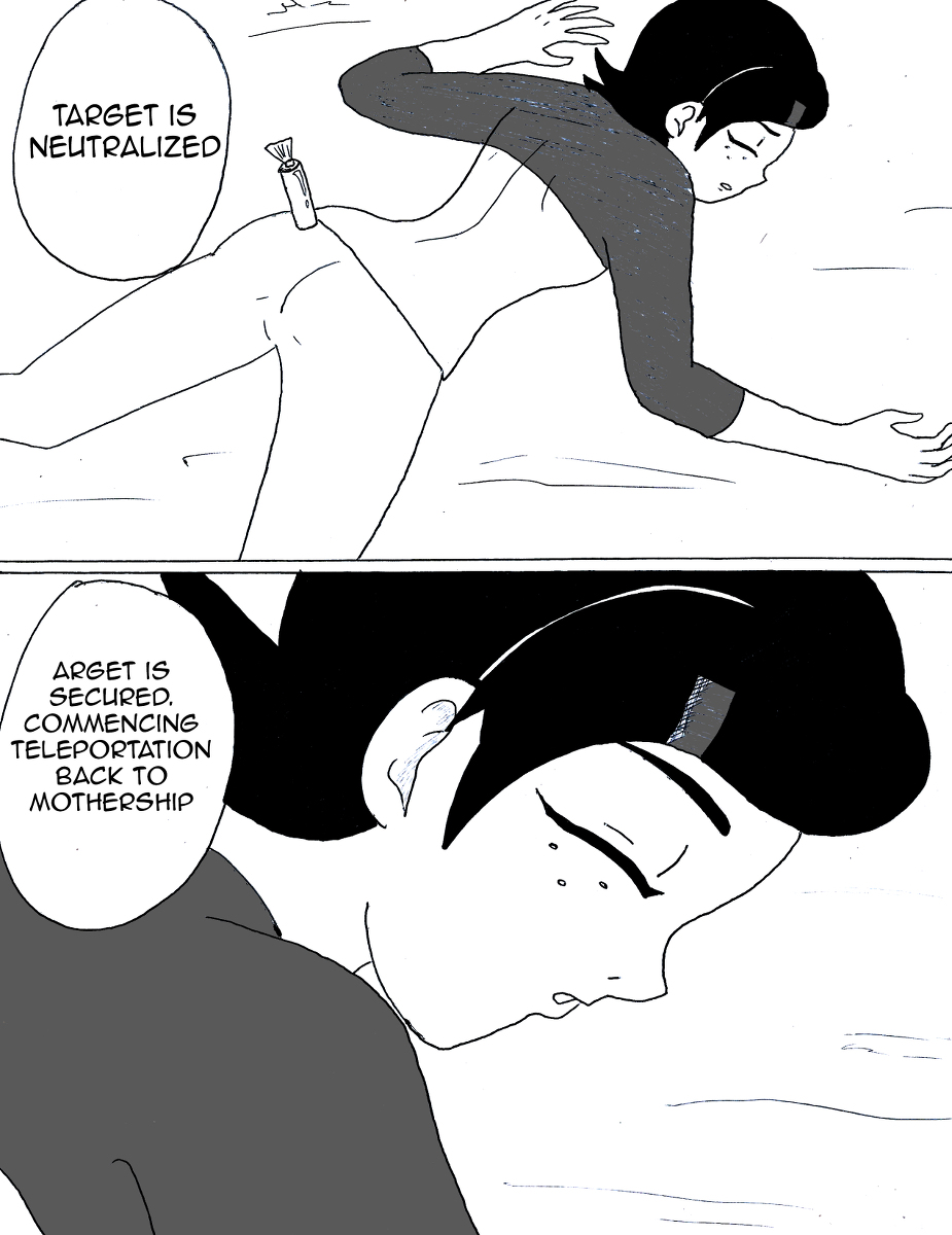 Gwen 10 Alien Abuction &amp; Slave Modification  CecyArtByTenshi page 4 full