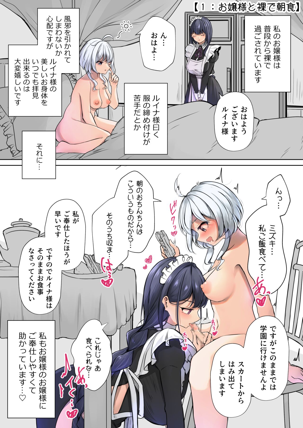 Watashi no Ojousama wa Futanari Razoku page 2 full