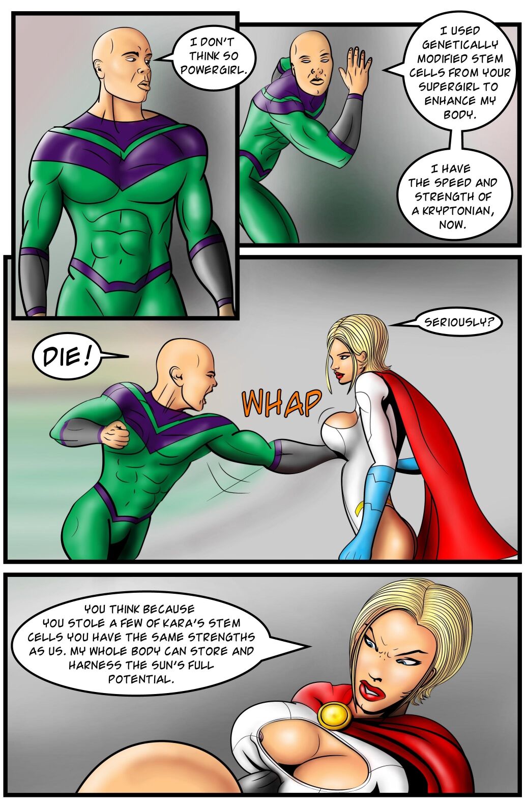 Supergirl: Issue #7 - Agents of Oblivion Part 4 page 5 full