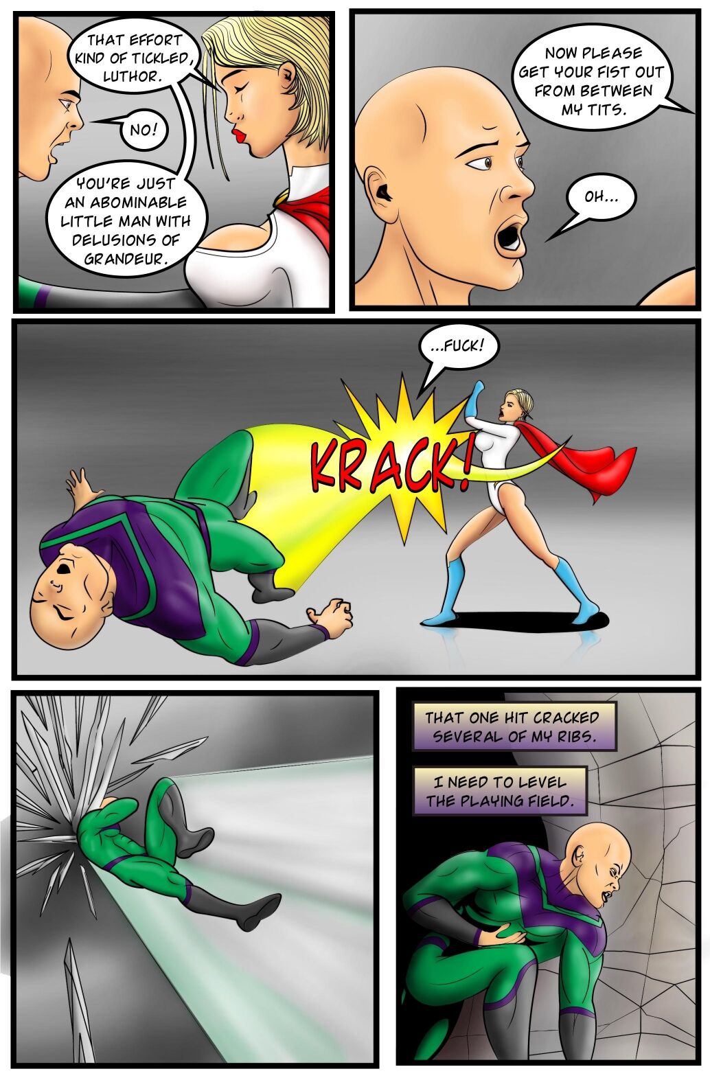 Supergirl: Issue #7 - Agents of Oblivion Part 4 page 6 full