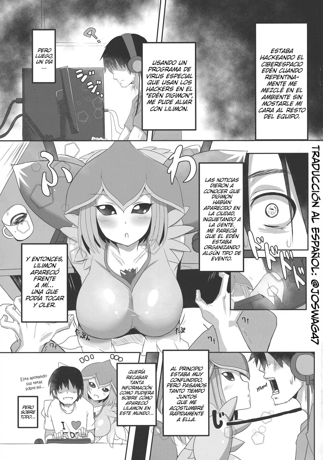 Lovey-Dovey Sex Life with Lilamon   EVOLUTION! page 3 full