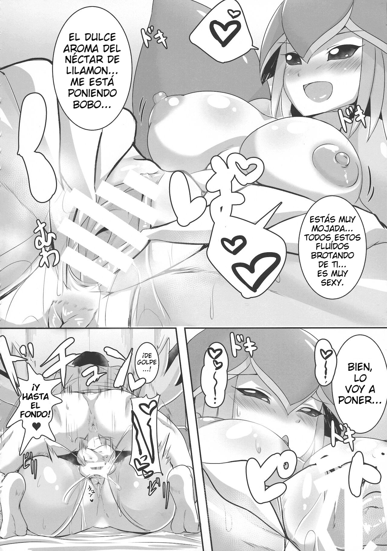 Lovey-Dovey Sex Life with Lilamon   EVOLUTION! page 6 full