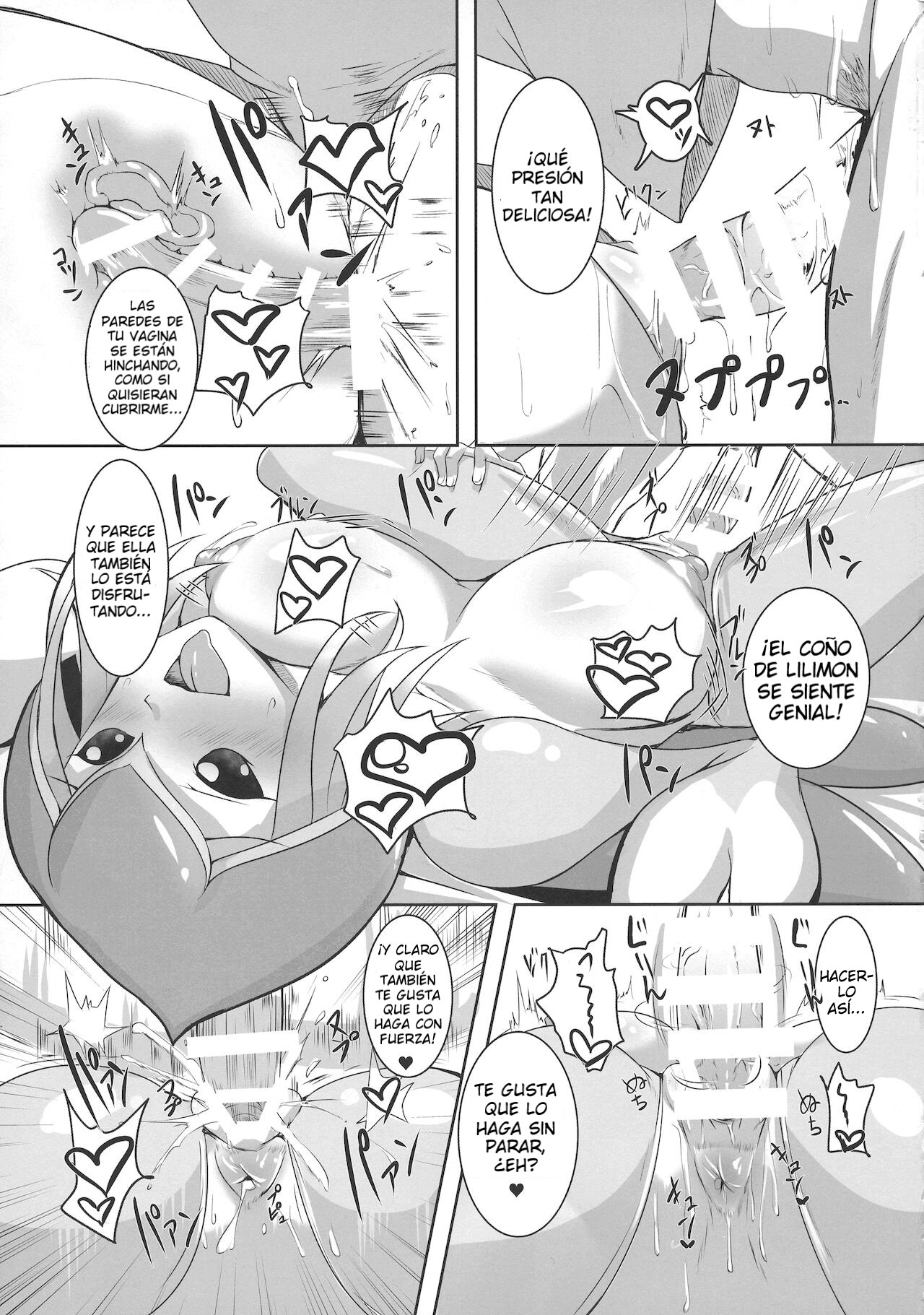 Lovey-Dovey Sex Life with Lilamon   EVOLUTION! page 7 full