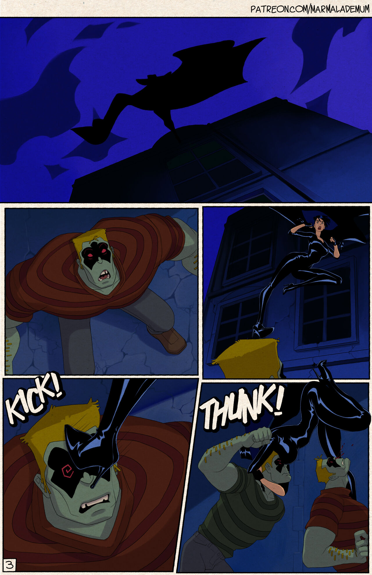 Cybersix, Feline Fascination page 4 full