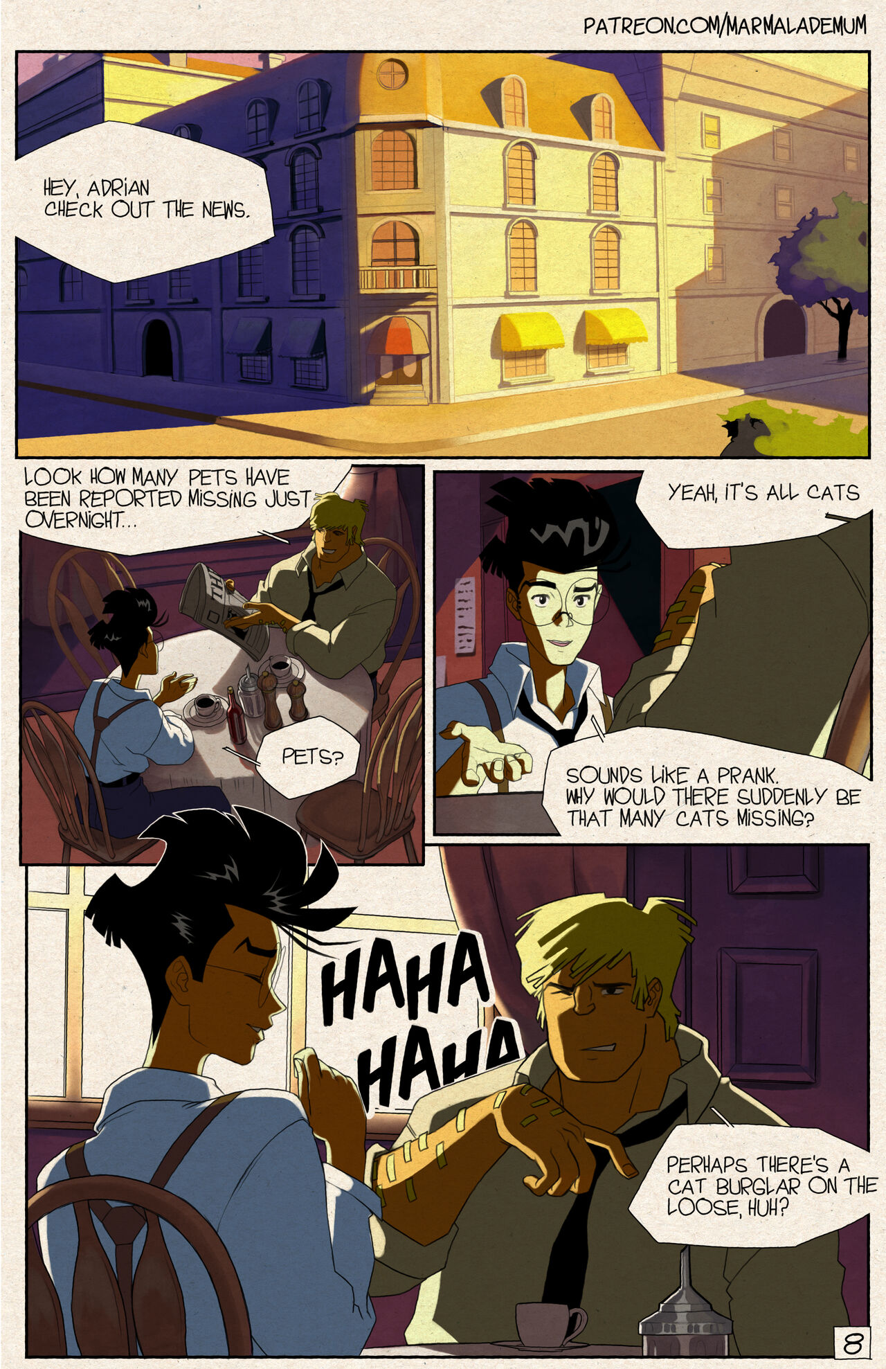 Cybersix, Feline Fascination page 9 full