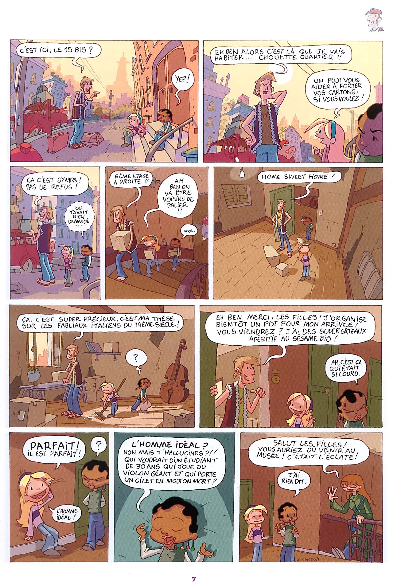 Lou 01 - Journal Infime by Julien Neel page 9 full