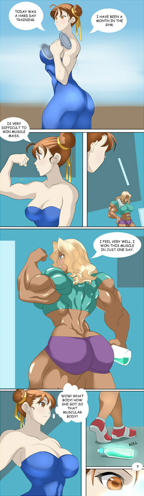 【zetarok】Chun Li Comic page 3 full