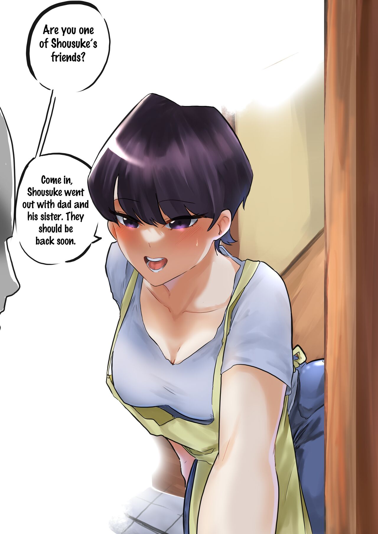 FACHAN_122  Shuuko Komi - A friend came to visit page 1 full