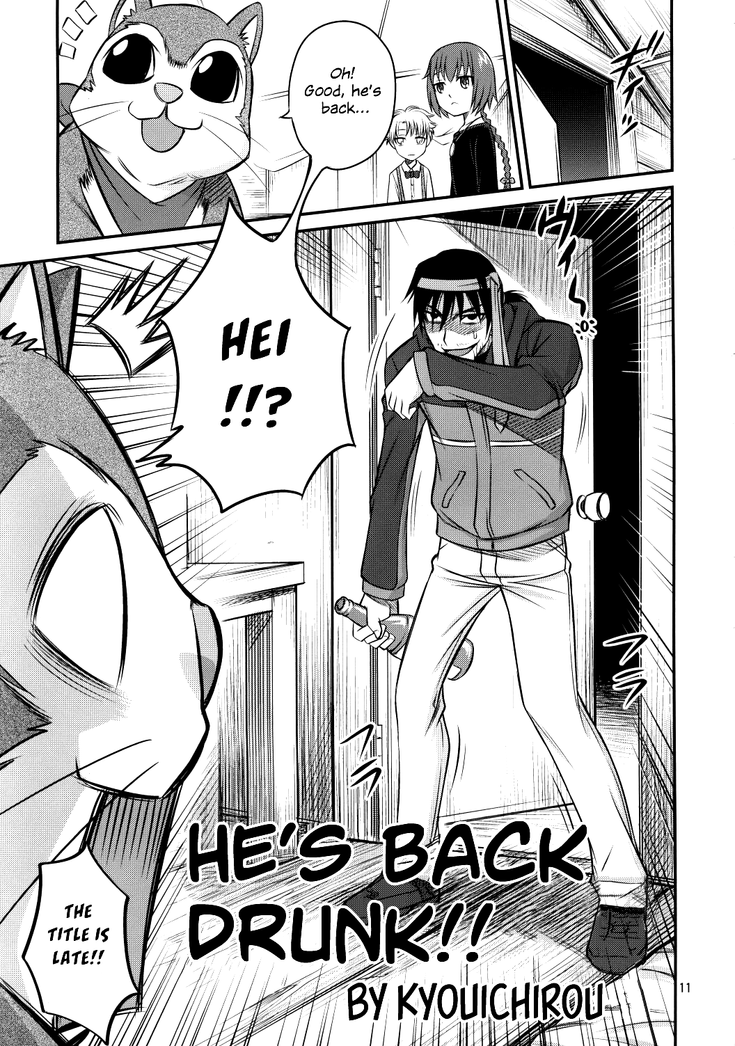 Kaette Kitara Yopparai!! | He's Back Drunk!! page 10 full