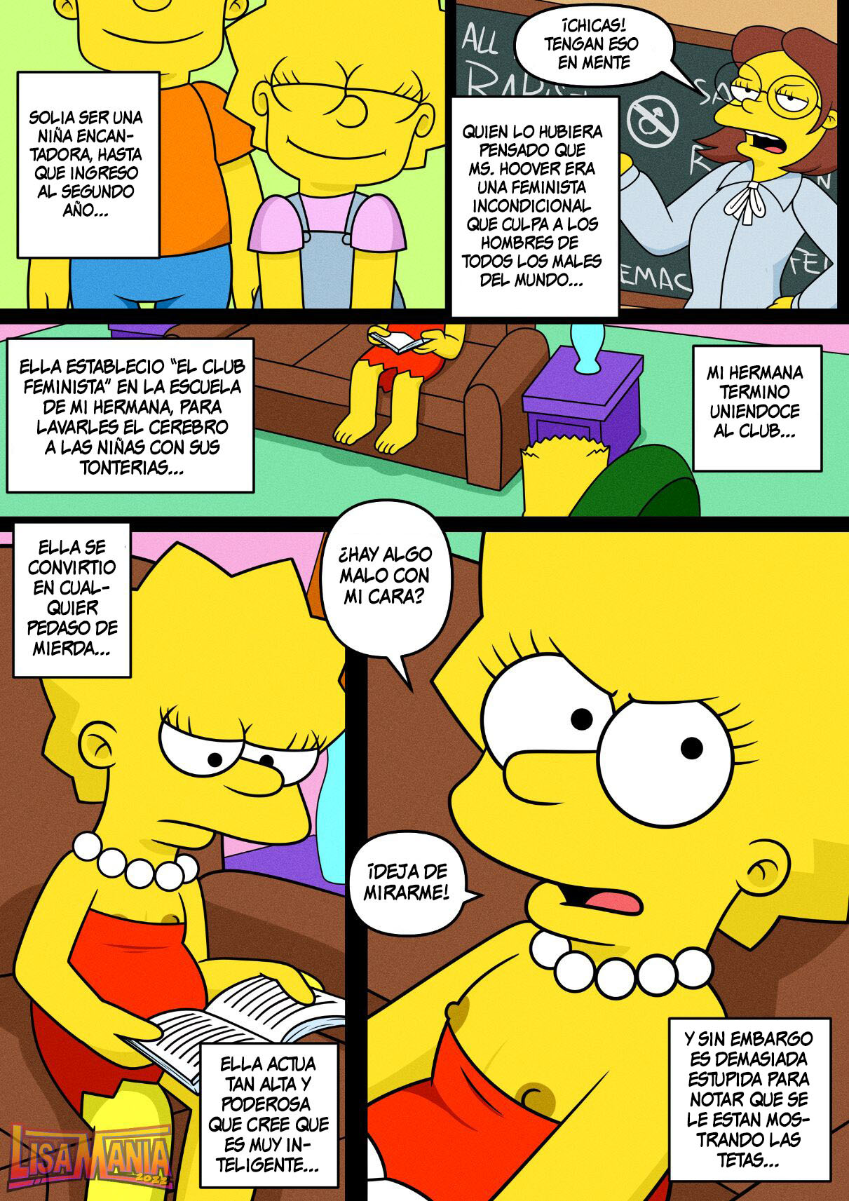 I don't need feminism because I love my big brother's dick l No necesito el feminismo porque amo el pene de mi hermano mayor page 9 full