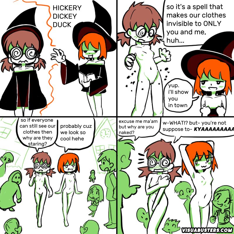 Nudey Witches Comics page 3 full