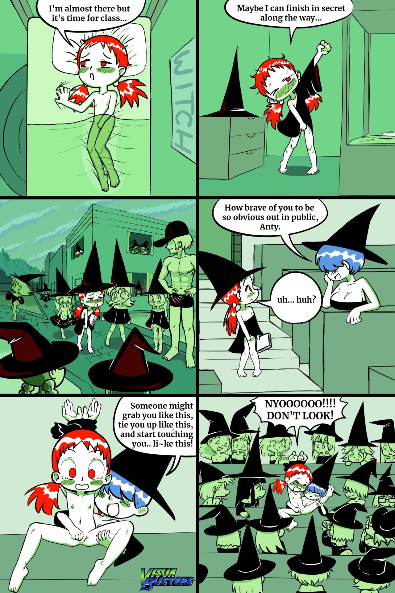Nudey Witches Comics page 8 full