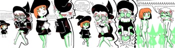 Nudey Witches Comics cover