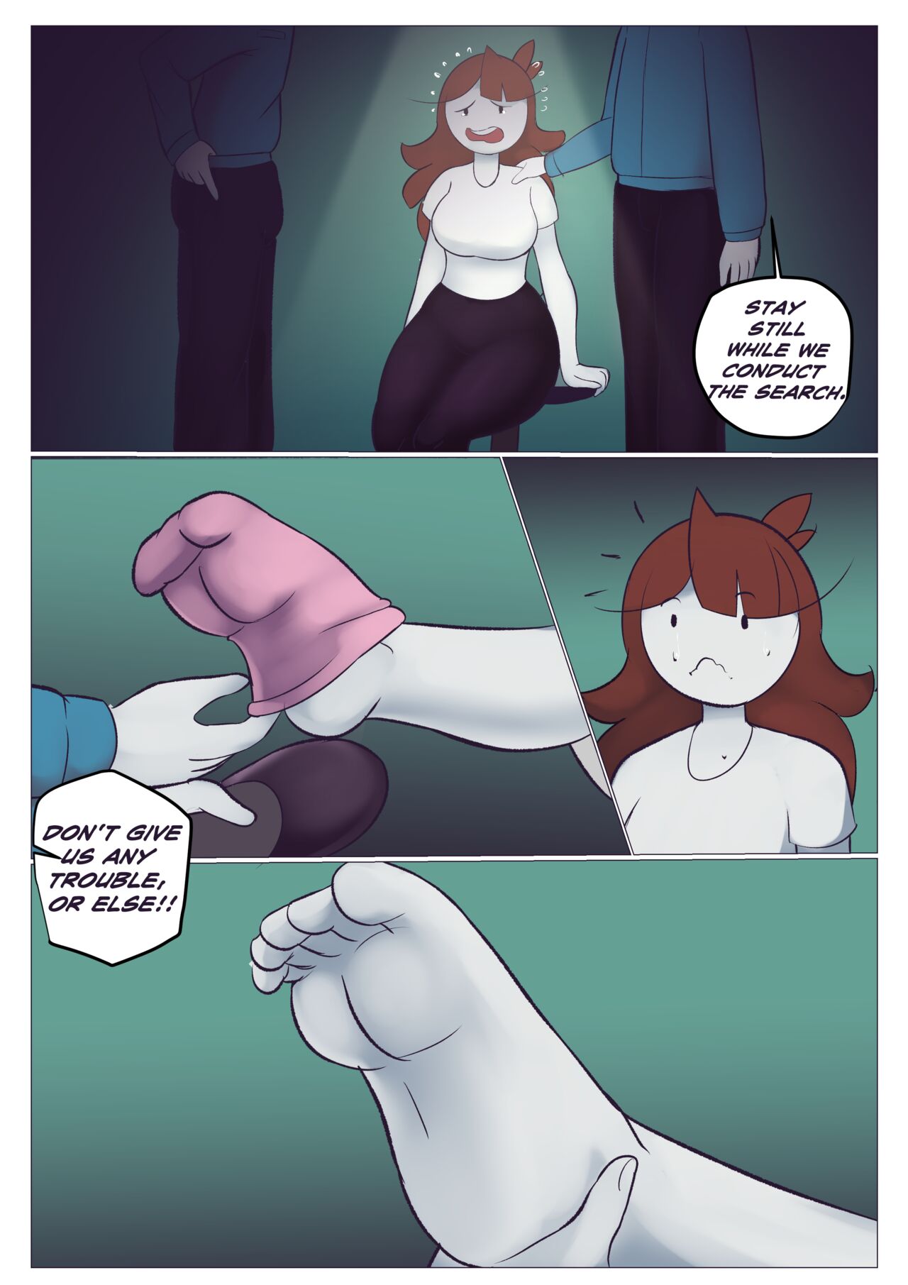 Jaiden’s Strip Search page 3 full