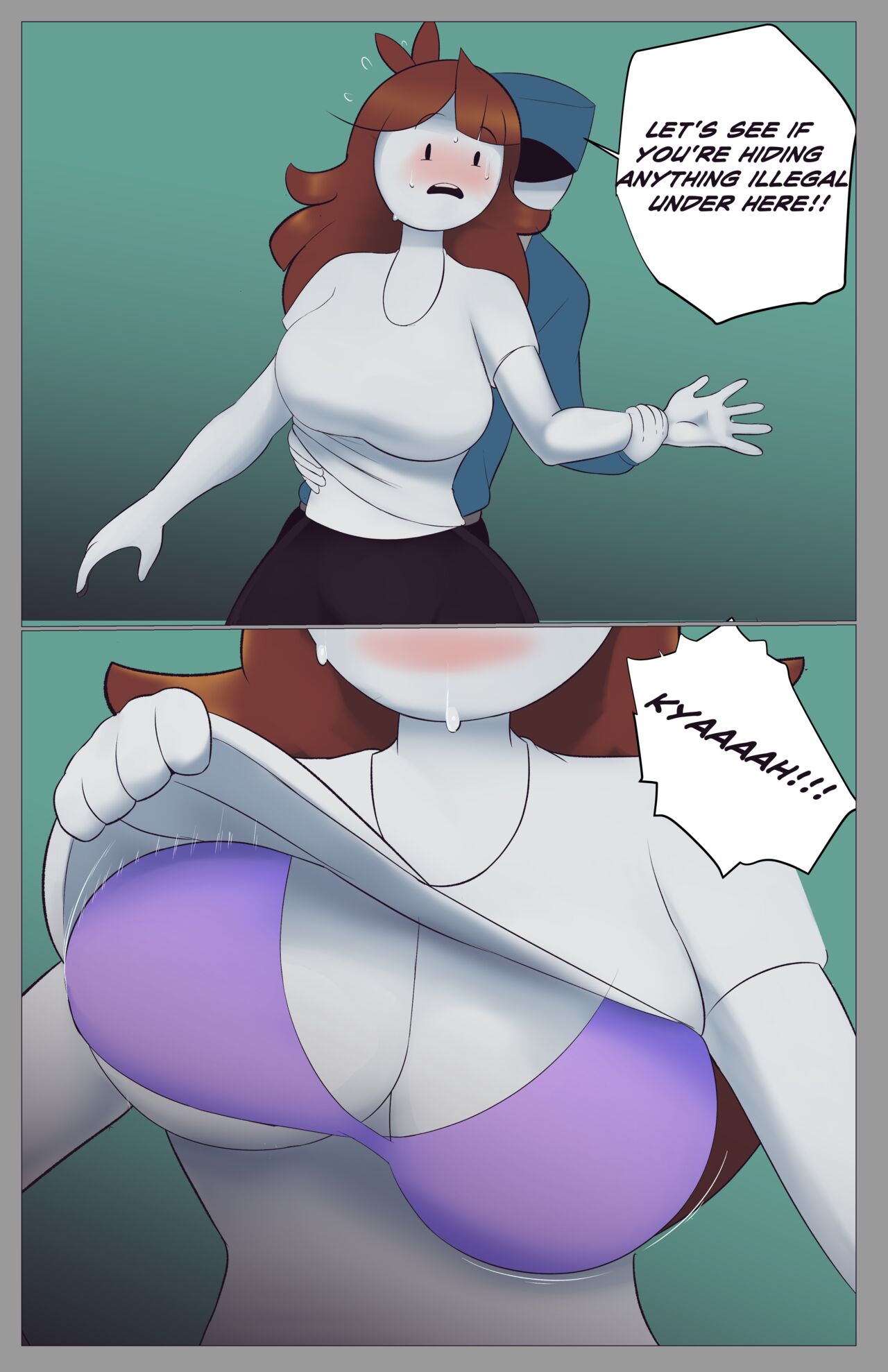 Jaiden’s Strip Search page 4 full