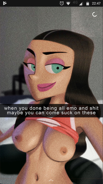 Danny Phantom snapchat cover
