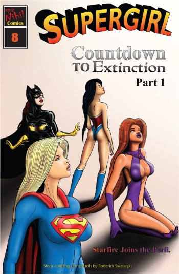 Supergirl: Issue #8 - Countdown to Extinction Part 1 cover