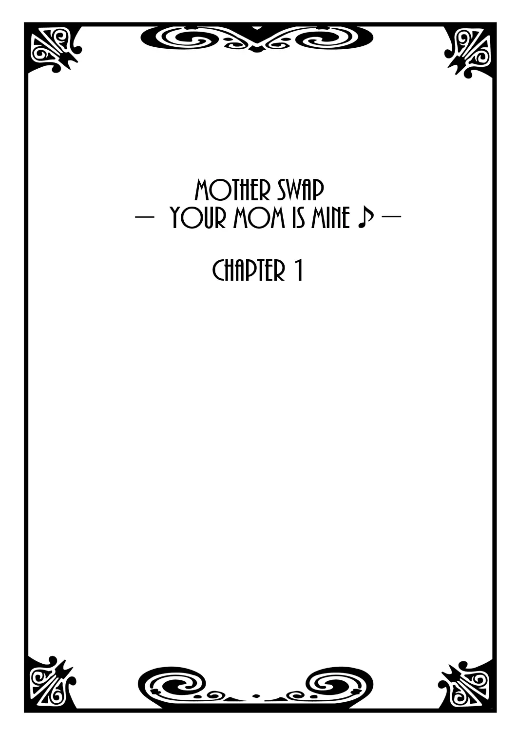 Hahaoya Swap - Omae no Kaa-chan Ore no Mono 1 page 2 full